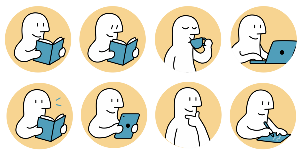 The Library Navigator Mascot poses